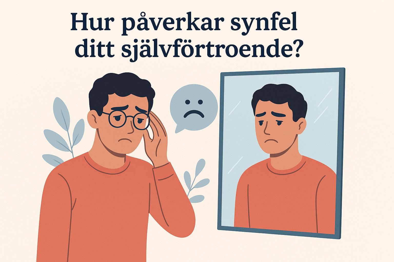 Hur påverkar synfel ditt självförtroende?